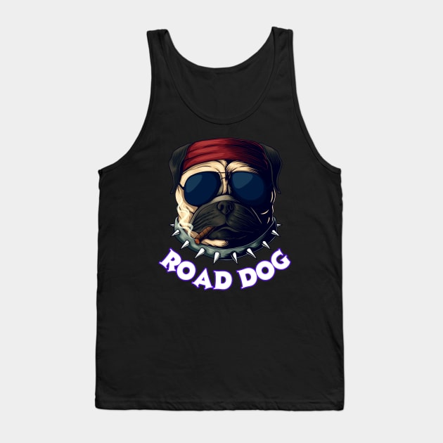 ROAD DOG SET DESIGN Tank Top by The C.O.B. Store